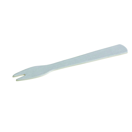 NATURESSE Snack-Gabeln 8,8 cm - Papier- Weiß (1.000 Stück)