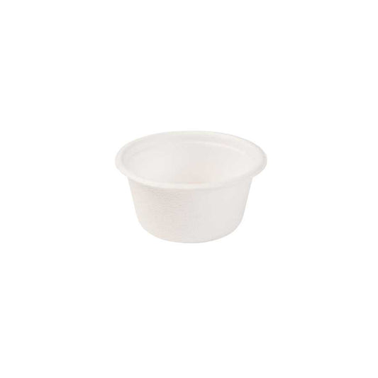 GREENHORN Zuckerrohr Becher Ø 6,2 cm - Inhalt 50 ml (100 Stück)