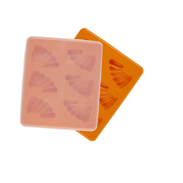 Silikonform mit Deckel "Babymöhren" (6x 50 g)