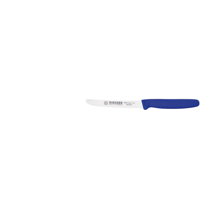 COLORATO Allzweckmesser - 21,5 cm Klinge 11 cm (Wellenschliff) Blau