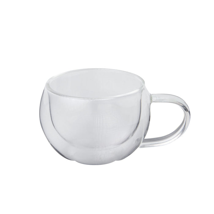 HYGGE Kaffeetasse mit Henkel - doppelwandig - 14 cl (Ø 8,7 x 6 cm)