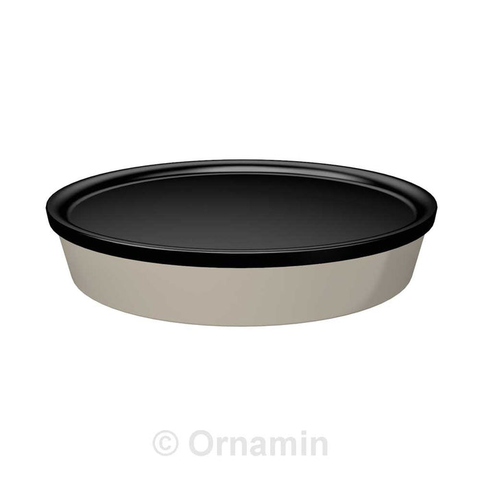 MODELL 1243 Schale Ø 20 x 3,7 cm -  Inhalt: 60 cl - leinen (SAN)