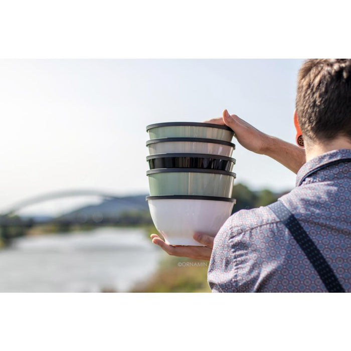 MODELL 438 Bowl Ø 20 x 10,5 cm -  Inhalt: 1,6 l - weiß (SAN)