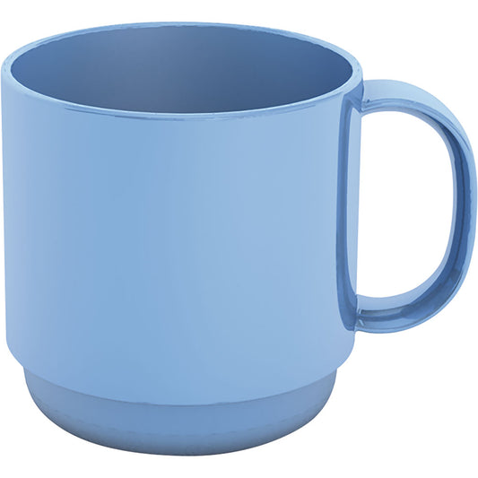 MODELL 508 Henkelbecher 25 cl - Ø 7,9 x 8 cm - Hellblau (SAN)