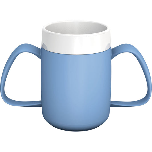 MODELL 815 - THERMO Ergobecher Vital 20 cl - Hellblau-Weiß (PP)