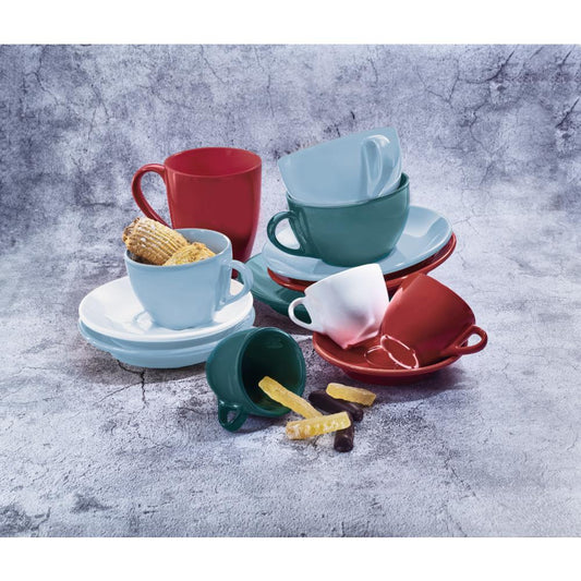 NANA Kaffeetasse - 19 cl - (Ø 8,3 x 5,5 cm)- Hellblau