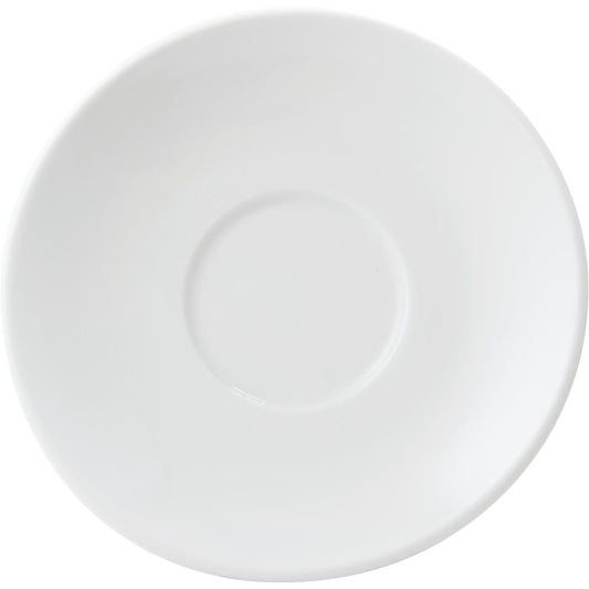 NANA Kaffee-Untertasse - (Ø 14,2 cm) - Weiß