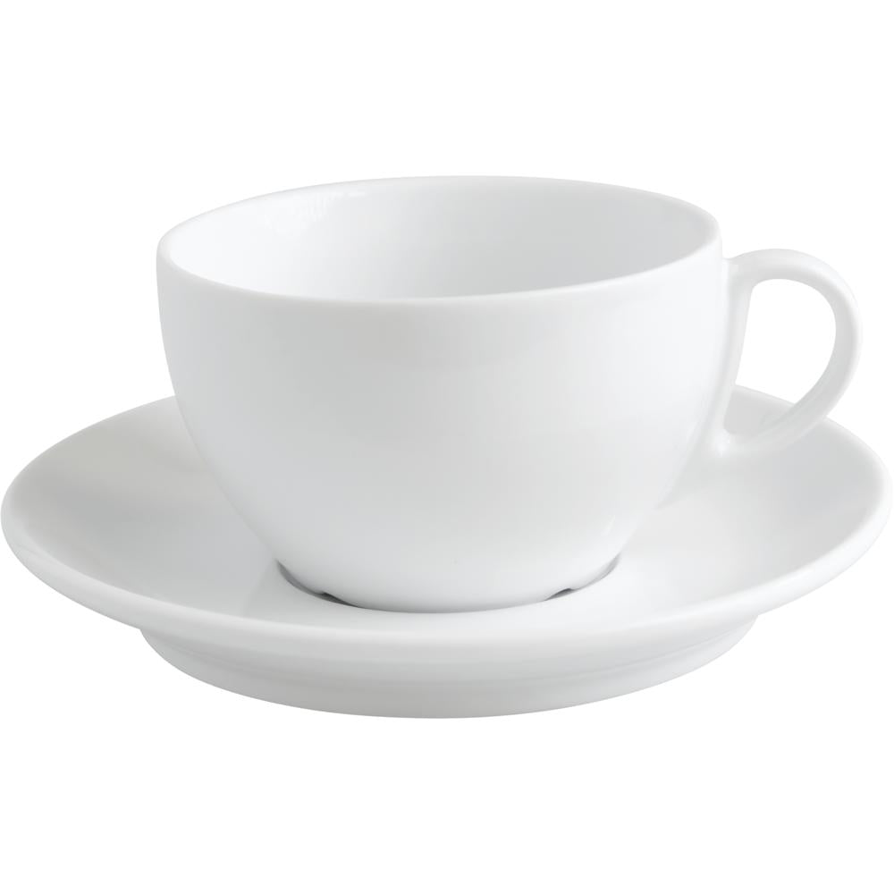 NANA Cappuccinotasse - 28 cl - (Ø 10 x 5,5 cm) - Weiß