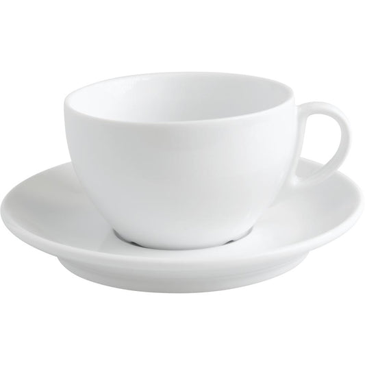 NANA Cappuccinotasse - 28 cl - (Ø 10 x 5,5 cm) - Weiß