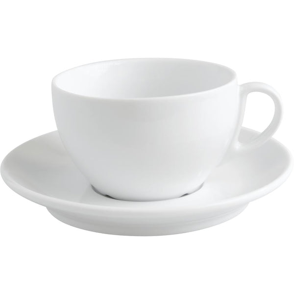 NANA Cappuccinotasse - 28 cl - (Ø 10 x 5,5 cm) - Weiß