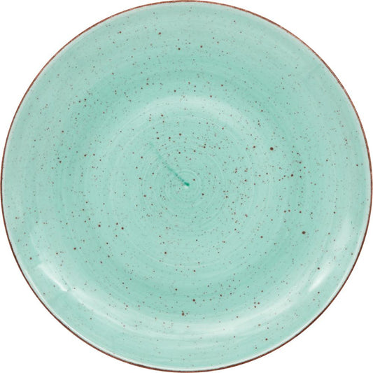 VINTAGE Coupteller Ø 21 cm - Aquamarin