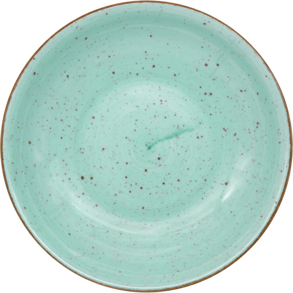 VINTAGE Coupteller tief Ø 20 cm - Aquamarin