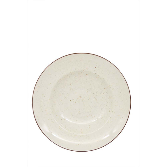 VINTAGE Pasta-Teller Ø 27 cm - Eierschalen-Beige