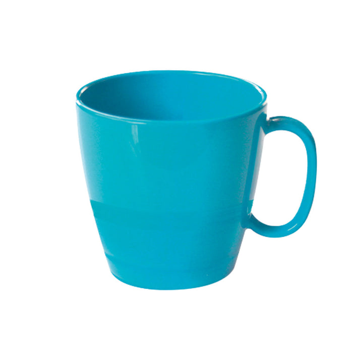 DURABEL / BISTRO Tasse bzw. Henkelbecher Ø 8,1 x 7,9 cm - Inhalt 23 cl, PBT-Kunststoff - hellblau