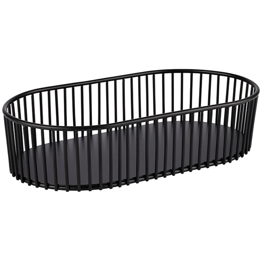 ALL-ROUNDER Korb 29 x 16 x 7 cm - Metall - schwarz