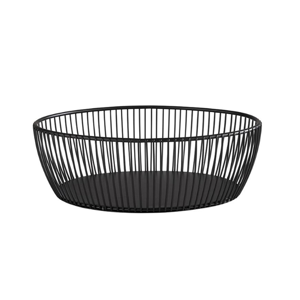 SVART Präsentationskorb 24 x 19 x 8 cm - Metall- schwarz