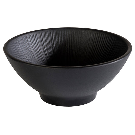 NERO Bowl - Ø 16 x 6.5 cm - 0.5 l - Melamin - Schwarz