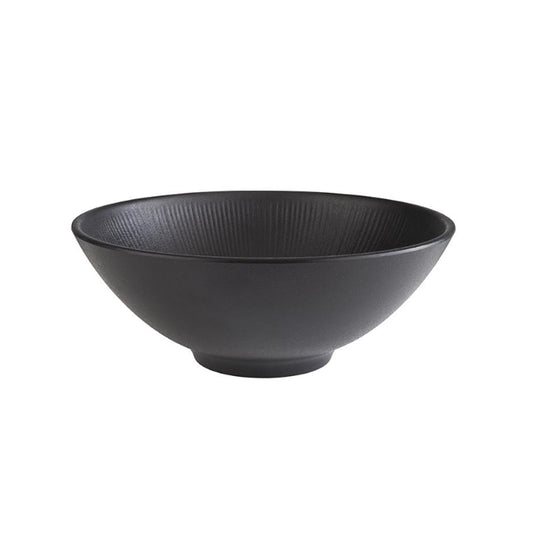 NERO Bowl - Ø 24 x 9 cm - 1.7 l - Melamin - Schwarz