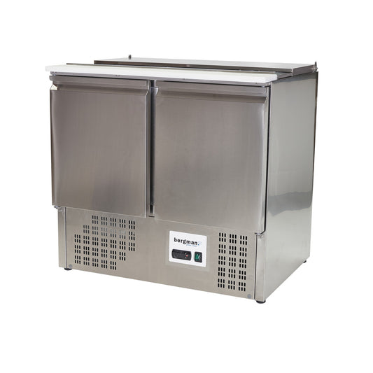 ECOLINE 700 Saladette 2-türig mit Klappdeckel - 240 l