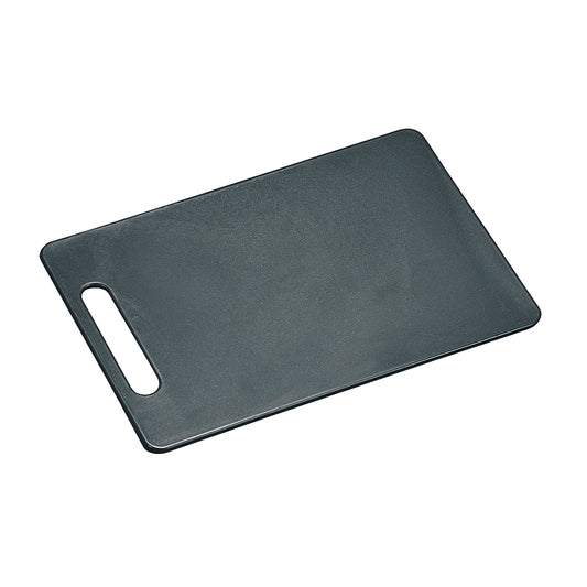 Schneidbrett Griffloch 29 x 19,5 x 0,5 cm - Grau (PE)