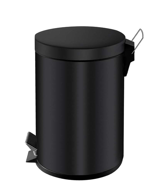 Treteimer 3 l - Schwarz  - Ø 16,7 /1 9,5 x 27 cm