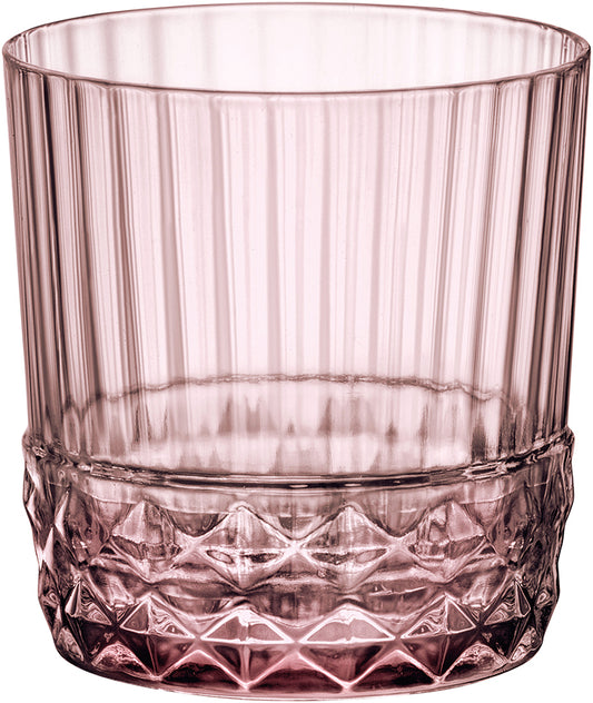 AMERICA 20s - Trinkglas 38 cl - (Ø 8,8 x 9,2 cm) - ungeeicht - Berry