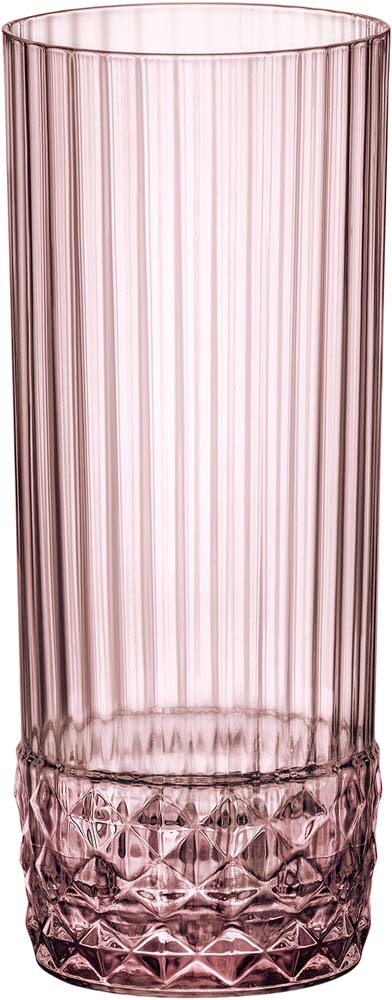 AMERICA 20s Trinkglas - 40 cl - (Ø 7,4 x 16,2 cm) - ungeeicht - Berry