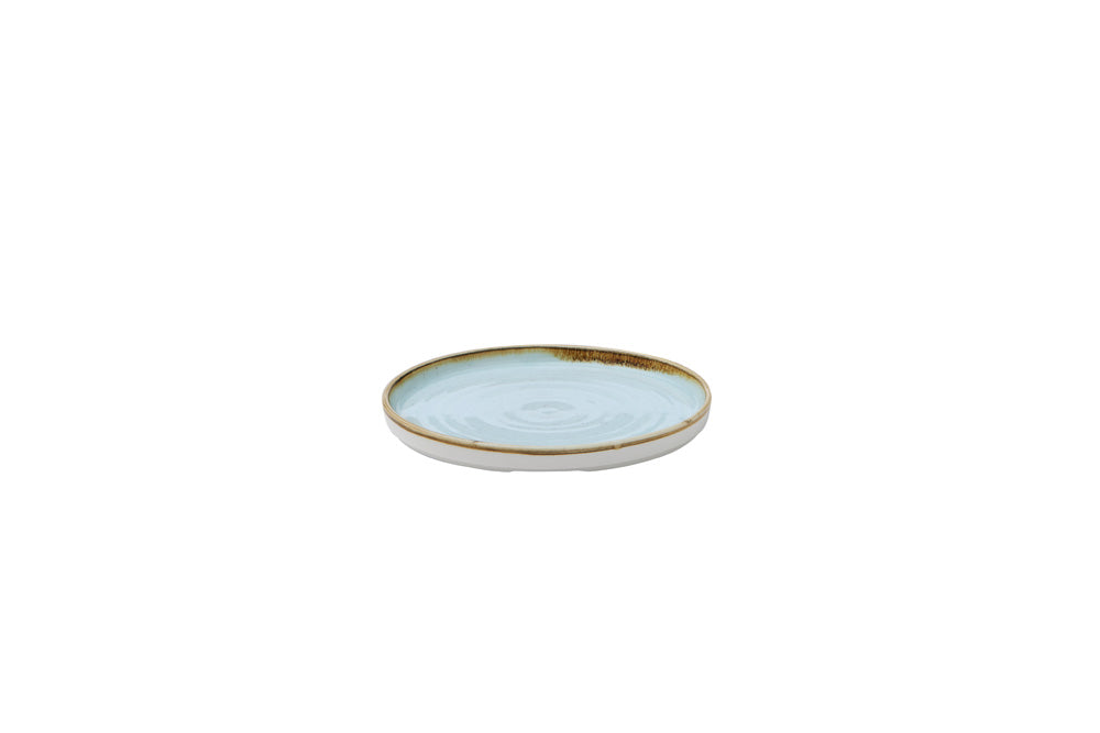 STONECAST Teller mit Rand - Ø 21 x 2 cm - Duck Egg Blue