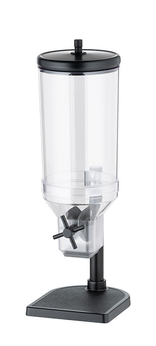 FRESH+EASY Cerealienspender - 4,5 l - Transparent, Schwarz