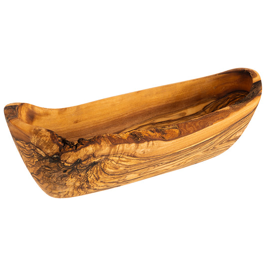 OLIVE  Schale - 25 x 8,5 x 7,5 cm - 4 cl - Olivenholz