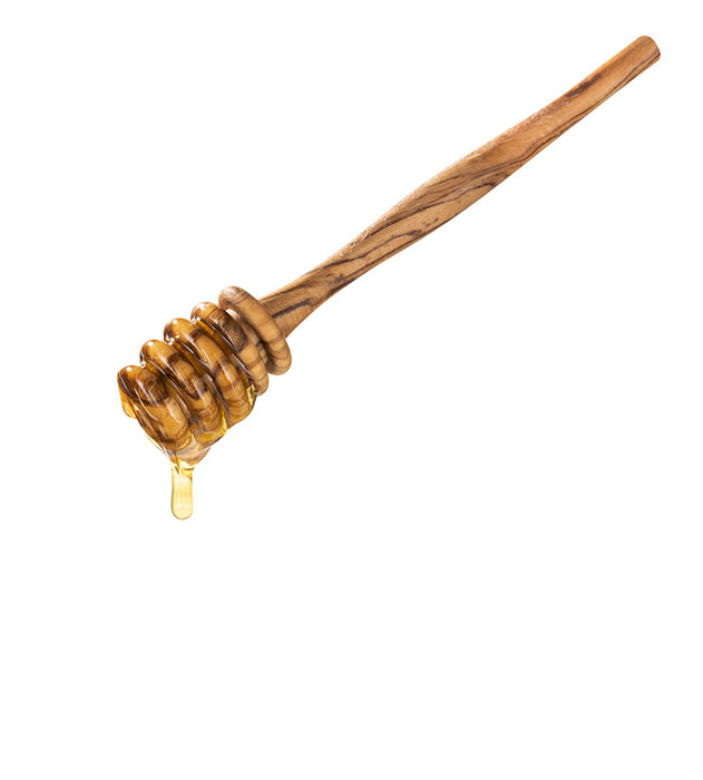 OLIVE  Höniglöffel aus Holz  - 15 cm - Olivenholz