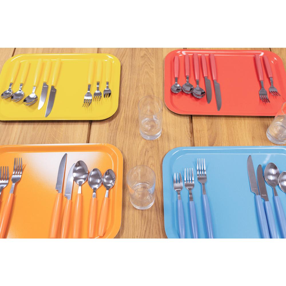 PIXEL Menümesser - 22,4 cm - Mango