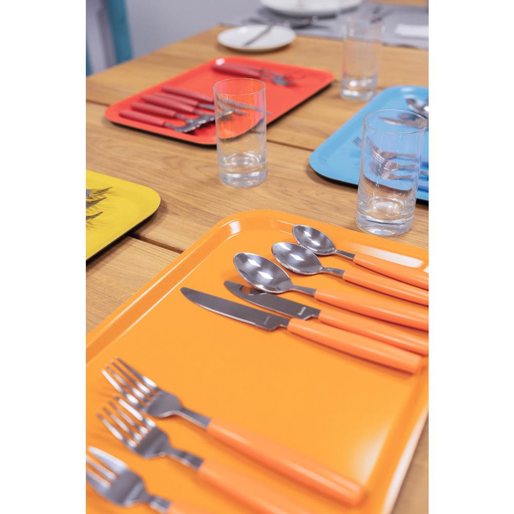 PIXEL Menümesser - 22,4 cm - Mango