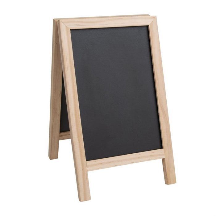 SOFIA Speisekartentafel klappbare - 25 x 15 cm - Holz