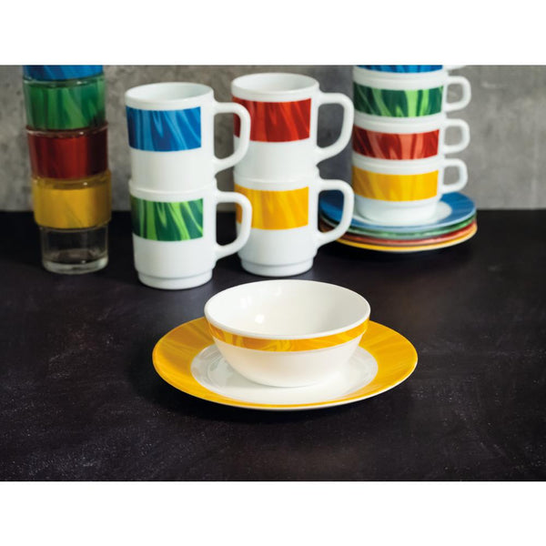 NATURA Kaffee-Untertasse - Ø 14 cm - Gelb