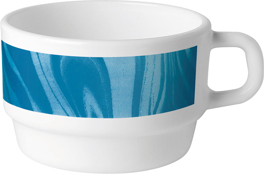 NATURA Kaffee-Obertasse - 22 cl (stapelbar) - Blau