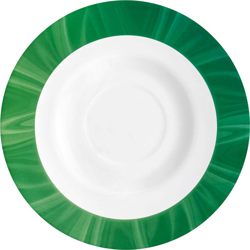 NATURA Kaffee-Untertasse - Ø 14 cm - Grün