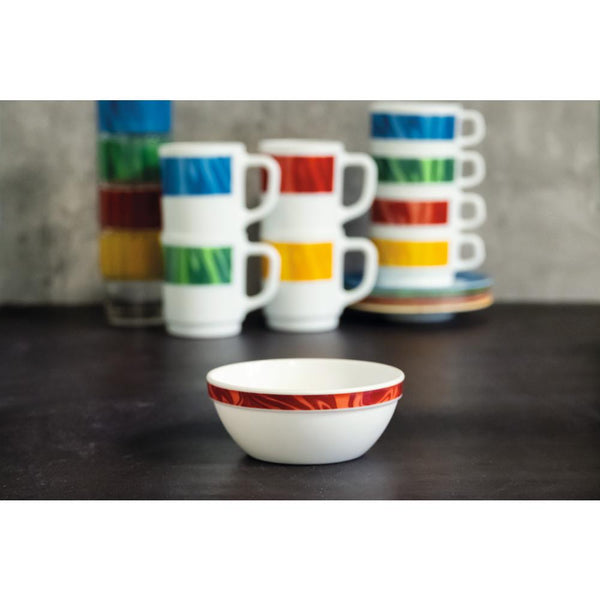 NATURA Dessertteller - Ø 19,5 cm - Rot