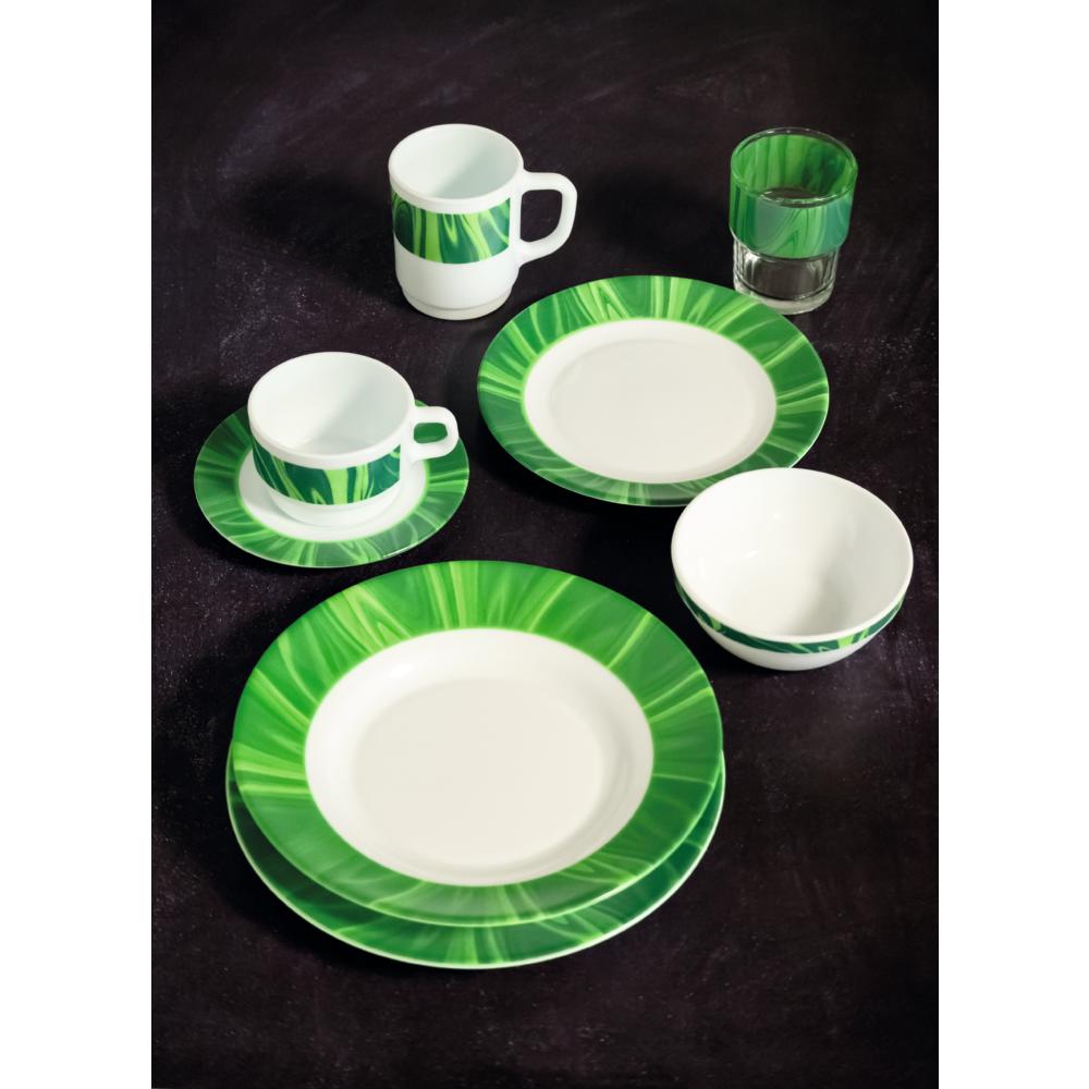 NATURA Dessertteller - Ø 19,5 cm - Grün