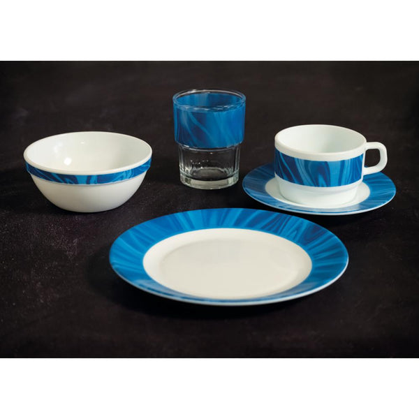 NATURA Henkelbecher 25 cl - Ø 7,5 x 9 cm (stapelbar, Spülmaß 10,5 cm) - Blau