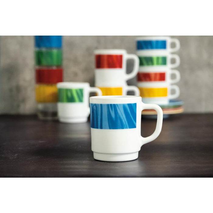 NATURA Stapelschale - Ø 17 x 7 cm - Inhalt 92,5 cl - Blau
