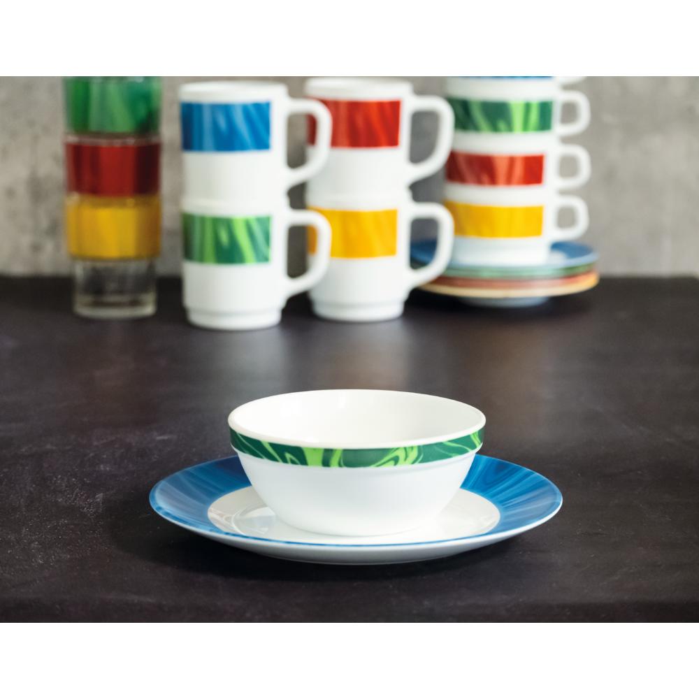 NATURA Stapelschale - Ø 17 x 7 cm - Inhalt 92,5 cl - Blau