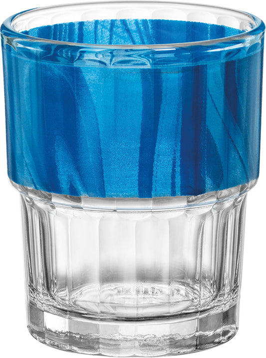 NATURA / LYON OPTIQUE Trinkglas - 20 cl - (Ø 7,1 x 8,7 cm) -  ungeeicht - Blau