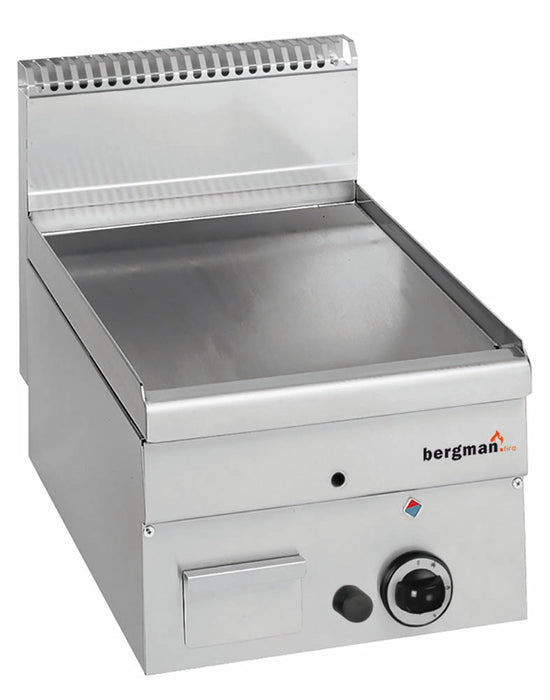 bergman Profiline Plus 600 Gas-Grillplatte glatt - 5,1 kW