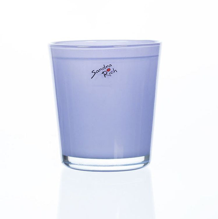 ORCHID - Teelichthalter - Glas - Ø 10 x 11 cm - Lila