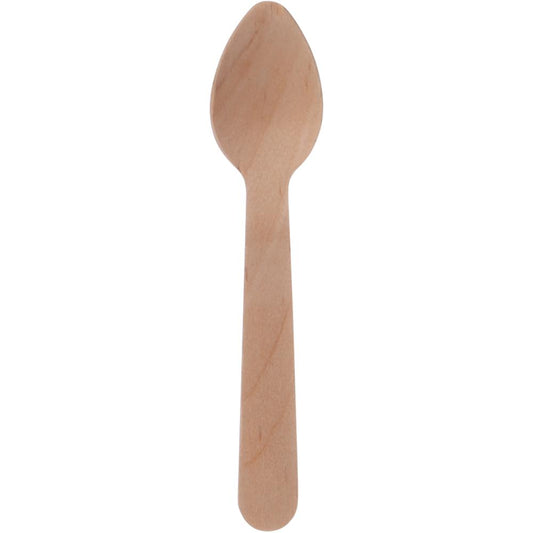 Holz-Kaffeelöffel - 11 cm (100 Stück)
