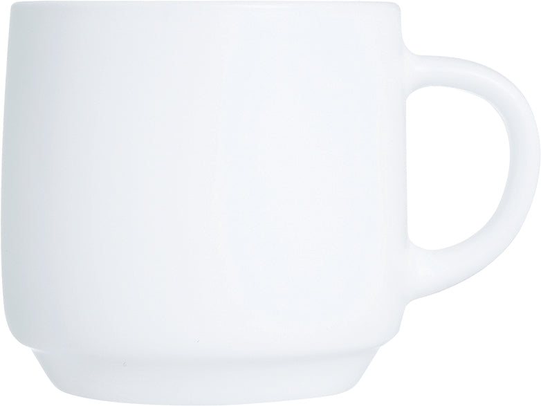 INTENSITY WHITE Kaffee-Obere - Inhalt 19 cl (stapelbar)