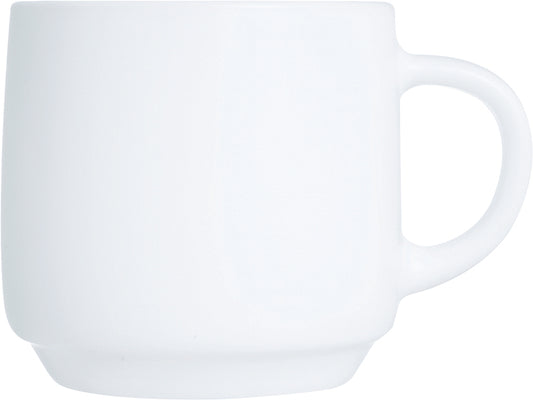INTENSITY WHITE Kaffee-Obere - Inhalt 19 cl (stapelbar)