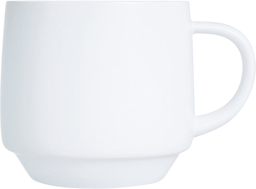 INTENSITY WHITE Kaffee-Obere - Inhalt 25 cl (stapelbar)