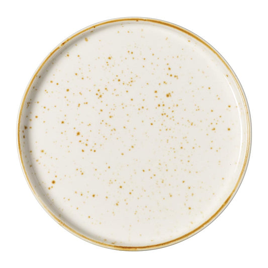 KADEN JAVA Teller mit Rand, Dessert Ø 20 x 2,5 cm - Cream